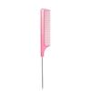 Atacado de fábrica pente de cauda pontiaguda pente para mechas de cabelo pente para corte de cabelo pente para extensão de cabelo agulha de aço resistente a altas temperaturas pente de cauda de rato