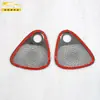 Adequado para Chery 26 Modelos Qq3 Ev Painel Frontal Saídas de Ar Esquerda e Direita Tampa de Alto-falante à Prova de Poeira Adesivo Decorativo Acessórios para Carro