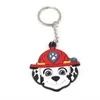 Llavero Creativo de Perros de Dibujos Animados Equipo Material de PVC Elástico Accesorios de Manualidades Colgante Fábrica Venta al por Mayor Amazon