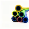 Tubo de Silicona para Coche de una Sola/Doble Capa Reforzado Manguera de Silicona al Vacío para Admisión de Aire, Supercargador, Intercooler Tubo de Silicona para Coche