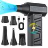Ventilador Turbo Violento sin Escobillas, Soplador de Alta Velocidad, Soplador de Nieve, Soplador de Polvo, Soplador de Eliminación de Polvo, Ventilador Violento