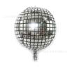 Globo de aluminio 4D de 22 pulgadas, diseño de disco láser dorado y plateado, para fiesta, KTV, decorativo, de aluminio