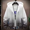 Ropa de Protección Solar Nueva Juventud Verano Ropa para la Piel Transpirable Delgada Cortavientos Ropa Chaqueta Casual Ropa de Protección Solar para Exteriores para Hombres