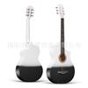Fábrica de guitarras al por mayor, guitarra acústica de tilo de 38 y 41 pulgadas, guitarra para principiantes, práctica para principiantes, guitarra de madera de piano.
