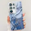 Capa de Celular IMD Eletrodepositada Mármore Adequada para Apple 16PROMAX FUMÊ 15 Furo Fino 14 Resistente a Quedas