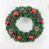 La Corona de Navidad Más Popular de Amazon 30/40/50/60cm Decoración Navideña Corona de Piñas Colgante de Escena