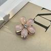 Pinza para el cabello de media coleta con perlas de moda, elegante y de lujo ligero, horquilla coreana dulce y versátil, accesorios de alta gama para todas las estaciones