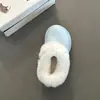 Chinelos de Algodão com Solado Grosso para Mulheres, Novo Estilo 2025 para Casa e Uso Externo, Parte Externa Impermeável, Sensação Aumentada de Pisar em Merda, Sapatos Quentes de Algodão para Neve