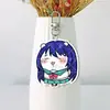A Vida Desastrosa de Saiki Kusuo: Shintaro Kusuo, Gato Saiki Kusuo, Chaveiro Acrílico Dupla Face com Fundo Branco, Pingente de Mochila, Mercadoria