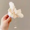 Pinza de Garra de Peluche de Dibujos Animados Dulce para Mujer Pinza para el Cabello de la Parte Posterior de la Cabeza Estilo Coreano Exquisita Pinza de Tiburón Pinza para Moño Pinza de Pelo