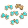 Colgante Pequeño de Esmalte de Colorido Lazo Estilo Coreano Estilo Ins Joyería Collar Pulsera Pendientes Materiales para Manualidades Multicolor U104