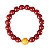 Pulsera de Cinabrio de Arena de Cristal de Fábrica Este Año Pulsera de Cinabrio para Hombre y Mujer Cinabrio Realgar Suministro en Vivo