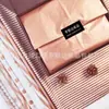17g Papel Copia Oro Rosa Papel Fino Fabricante Metálico Papel Sydney Lunares Rayas Impresión Papel de Envoltura Venta al Por Mayor