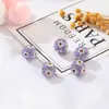 K16 flor de margarida bola de diamante argila bola de diamante DIY corrente para celular chaveiro pingente acessórios
