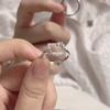 Anillo de gatito japonés lindo para niña, suave y dulce anillo de gato KT, anillo que combina con todo, regalo de cumpleaños para novias.