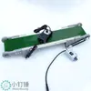 Cinta Transportadora Pequeña de Escritorio de PVC Transportadora Adelante y Atrás Pausa Ajuste de Velocidad Línea de Montaje Modelo Ciencia Popular Fricción DIY