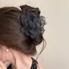 Pinza para el Cabello de Lunares Suaves Súper Elegante Estilo Francés para Mujer, Pasador Grande Nuevo de Alta Gama 2026 para Recogido en la Parte Posterior de la Cabeza
