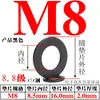 Kangfei 8.8/10.9 grau alta resistência código molde grampo junta espessa código molde placa arruela ampliada M6-48