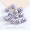 Jingdezhen Joyería Accesorios Cerámica de Alta Temperatura Cuentas Espaciadoras Pulsera Accesorios Cuentas Pequeñas de Platillo Volador Cuentas Sueltas Pulsera Collar Material