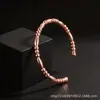 Pulsera Popular de Moda Transfronteriza con Diseño de Bambú de Acero Inoxidable para Mujer, Sin Decoloración, Artesanía con Diamantes Microincrustados, Pulsera de Acero de Titanio, Venta al Por Mayor