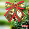Decoraciones de lazo navideño transfronterizas colgantes para árbol de Navidad grandes, medianos y grandes extra grandes adornos de campana al por mayor