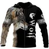 Sudadera con capucha Amazon 2024 Nueva Estampado Digital 3D Serie de Animales
