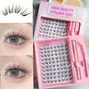 Popular juego de pegamento de comercio exterior: Tuoshanjing textura voluminosa y densa para crear cuencas de ojos profundas de tez mixta, pestañas postizas transfronterizas