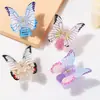Nuevo Clip de Mariposa de Alta Gama de Gureisi, Elegante y Hermoso Adorno para el Cabello, Pinza para el Pelo para la Parte Trasera de la Cabeza de las Mujeres, Accesorio para el Cabello
