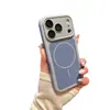 Adecuado para iPhone 18 Pro Max, funda de teléfono magnética mate, Apple 17, con bloqueo de color, viene con cubierta de protección de película para lente integrada