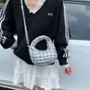 Bolso de Nube Transfronterizo 2026 Nuevo Modelo Bolso para Teléfono Móvil Patrón de Gofre de Moda Bolso de Hombro Plegado Cruzado Bolso de Mano Bolso de Hombro para Mujer