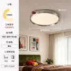 Lâmpada de proteção ocular para quarto Bauhaus italiano Digiya, luz de teto inteligente pequena minimalista moderna para quarto principal estudo