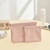 Mini bolsa de almacenamiento para mujer, monedero, bolsa de viaje portátil para auriculares, cable de datos, bolsa roja