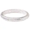 Pulsera Estilo Palacio Guochao para Mujer Pulsera de Cobre Blanco Chapada en Plata Moneda Hueca Tallada Fu Lu Shou Pulsera de Madre