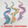 Dragão Articulado Impresso em 3D Modelo de Dragão Chinês Brinquedo Enfeites Série dos Doze Signos do Zodíaco Desenho Animado Dragão de Corpo Inteiro Móvel Decoração