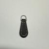 Lote pequeño de accesorios para cremallera de doble cara de cuero sintético con hilo para coche, tirador de cuero, tirador de cuero PU, tirador de piel de vaca, mezcla de tiradores
