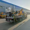 Vehículo de Trabajo Aéreo de 23m Elevador de Brazo Telescópico Plataforma de Trabajo Aéreo Vehículo de Trabajo Aéreo Placa Azul