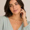 Joyería de comercio exterior europea y americana, accesorios versátiles de moda sencilla y exquisita para niñas y mujeres, colgante de perla de doble capa, artículo de cadena de clavícula