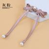 Botón Cheongsam Borla Orejas de Conejo Cola Larga Botón Chino Tejido a Mano Traje Tang Hanfu Accesorios Decorativos