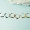 Pendientes de Aro Grandes con Forma de Cintura Pequeña, Chapados en Oro de 18 Quilates, Estilo Otoño e Invierno, Nuevo Modelo 2021 para Mujer, Pendientes Sencillos, Adecuados para Cabello Corto, Estilo de Nicho
