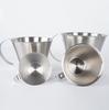 Taza medidora de acero inoxidable 304 del fabricante con mango graduado, varias capacidades, herramientas de cocina para hornear, taza de extracción de café