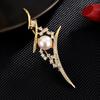 Broche Simples e Elegante de Pérola de Água Doce, Broche de Cardigã da Moda, Broche Versátil, Acessórios Femininos, Dropshipping
