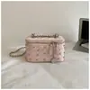 Bolso Pequeño de Cadena Rombo de Moda para Mujer, Nuevo Modelo Verano 2026, Bolso Caja Elegante de Gama Alta, Bolso de Hombro Cruzado de Moda