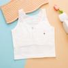 Chaleco de niña primavera fino transpirable corto tirante ancho jacquard caricatura alpaca niña camisola chaleco estudiante femenino