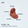 Soporte de esquina pequeño de plástico en forma de L Yuan Siwei Conector de soporte para muebles y gabinetes Soporte de estante de 90 grados Soporte pequeño para colgar