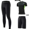 Traje Deportivo Versátil de Verano 2025 para Hombre, Ropa de Fitness de Lujo Ligero en Colores Fluorescentes, Conjunto de Running Ajustado de Secado Rápido
