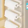 Estante de Almacenamiento Magnético para Refrigerador, Estante Lateral de Almacenamiento Montado en la Pared, Estante Lateral para Especias de Cocina, Gadget de Estante de Almacenamiento Multifuncional