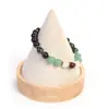 Amazon Aliexpress Pulseira de Granada Pulseira de Aventurina Verde Obsidiana Pedra Natural Atacado Relatório de Teste de Material