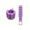 Pulseiras de pulso com peso de silicone, tiras de pulso com peso ajustável, pesos para tornozelo e faixas de gravidade para yoga