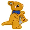 Adesivos Decorativos de Animal Cartoon em PVC em Estoque Acessórios DIY Charms para Tênis Personalizados Presentes