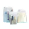 Bolsa con Cordón Frosted de CPE, Bolsa de Almacenamiento para Viaje, Bolsa a Prueba de Polvo para Ropa y Zapatos, Bolsa de Embalaje de Plástico con Cordón al por Mayor